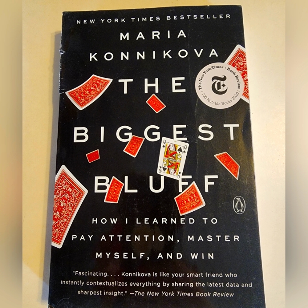 The Biggeat Bluff book by Maria Konnikova